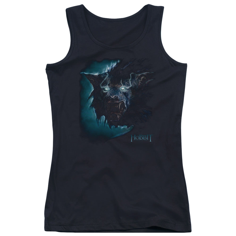 The Hobbit Warg Womens Tank Top Shirt Black