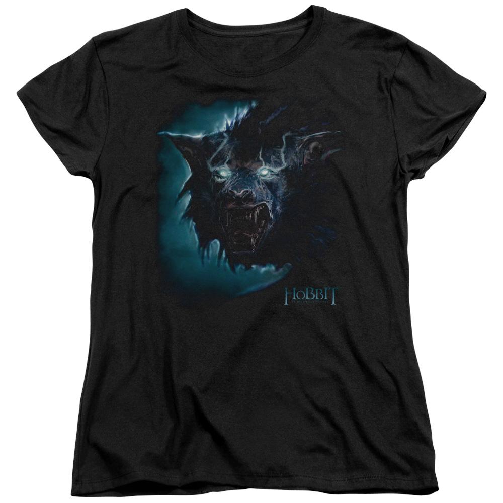 The Hobbit Warg Womens T Shirt Black