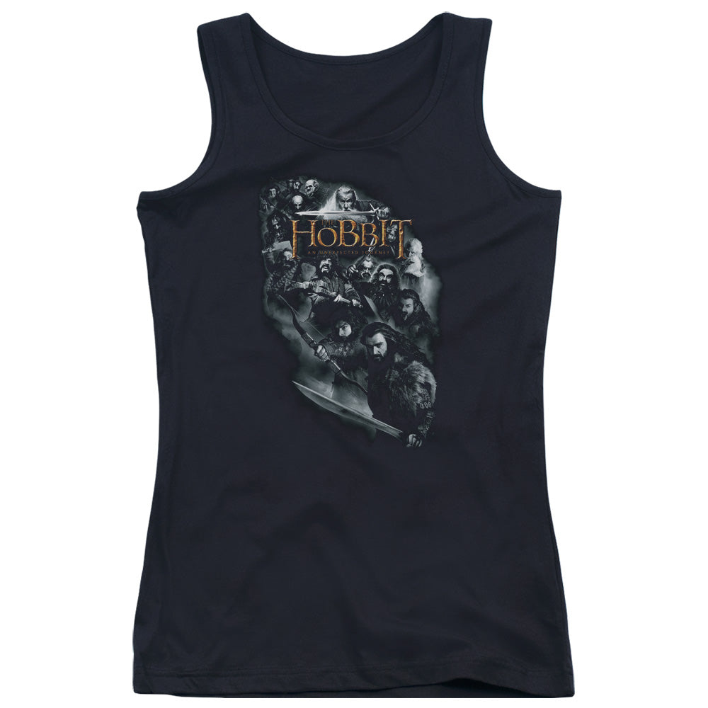 The Hobbit Cast of Characters Womens Tank Top Shirt Black