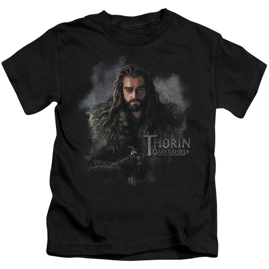 The Hobbit Thorin Oakenshield Juvenile Kids Youth T Shirt Black