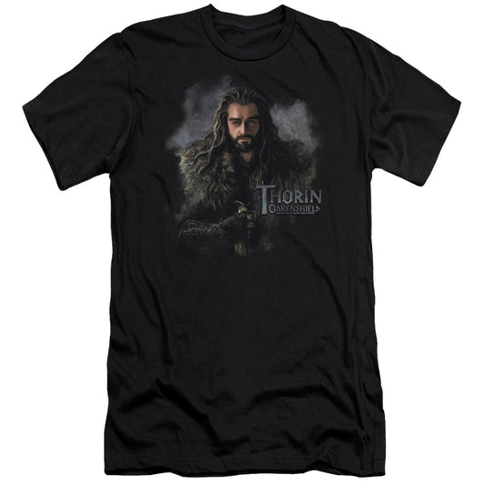 The Hobbit Thorin Oakenshield Slim Fit Mens T Shirt Black