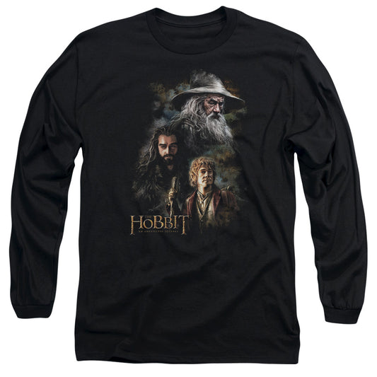 The Hobbit Painting Mens Long Sleeve Shirt Black