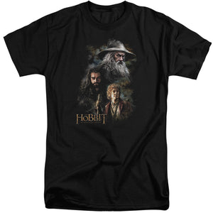 The Hobbit Painting Mens Tall T Shirt Black