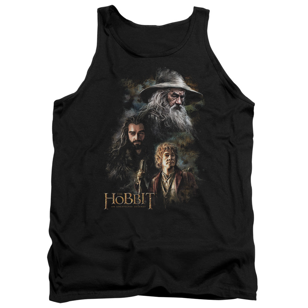 The Hobbit Painting Mens Tank Top Shirt Black