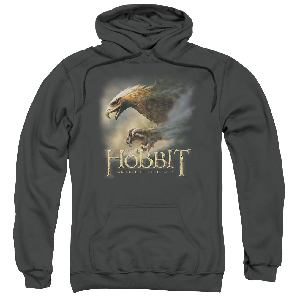 The Hobbit Great Eagle Mens Hoodie Charcoal