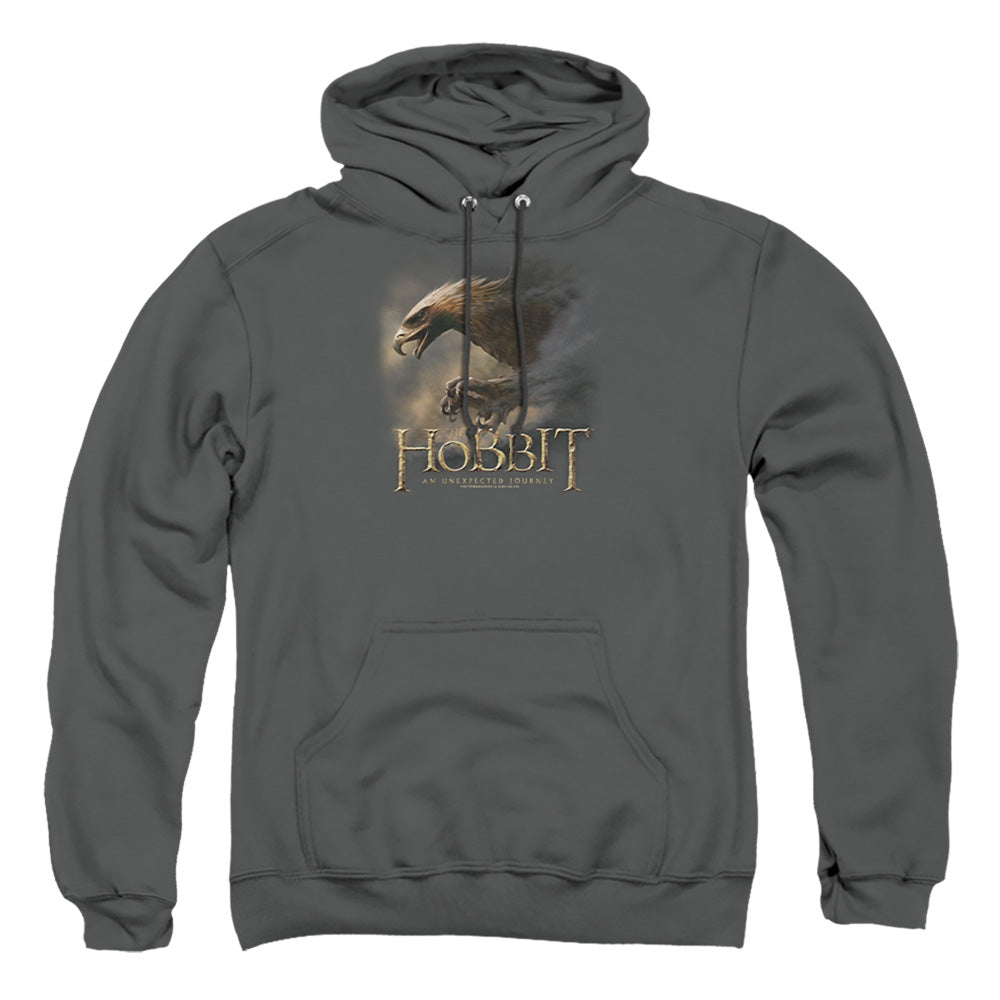 The Hobbit Great Eagle Mens Hoodie Charcoal