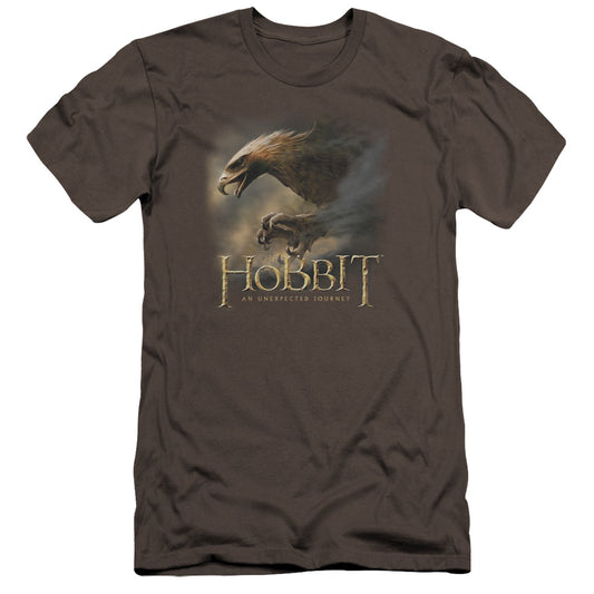 The Hobbit Great Eagle Premium Bella Canvas Slim Fit Mens T Shirt Charcoal