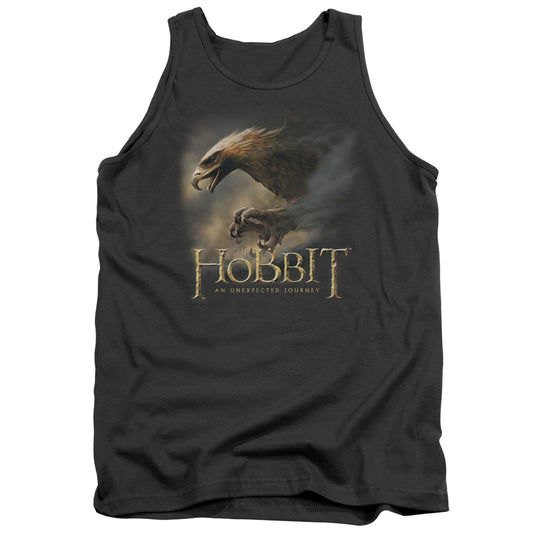 The Hobbit Great Eagle Mens Tank Top Shirt Charcoal