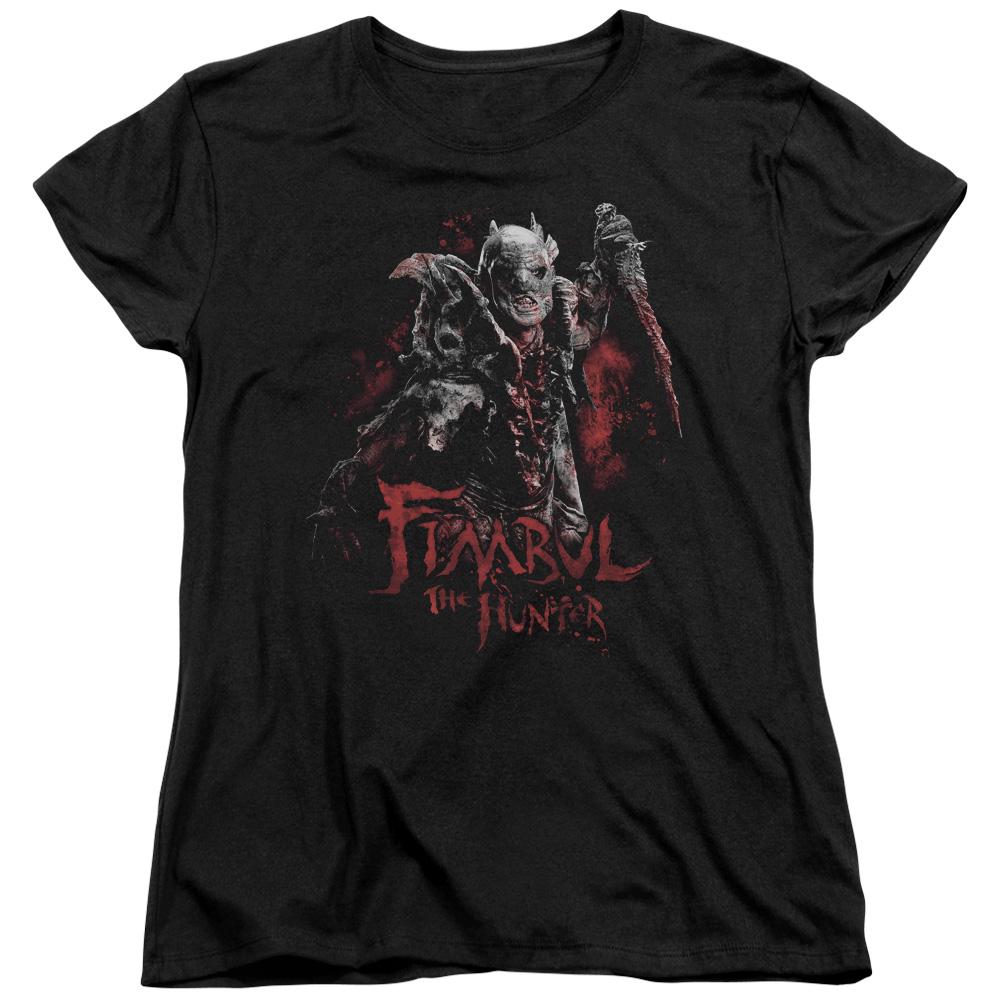 The Hobbit Fimbul the Hunter Womens T Shirt Black