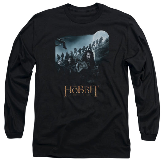 The Hobbit a Journey Mens Long Sleeve Shirt Black