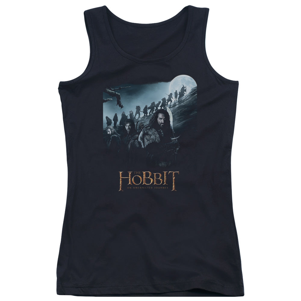 The Hobbit a Journey Womens Tank Top Shirt Black