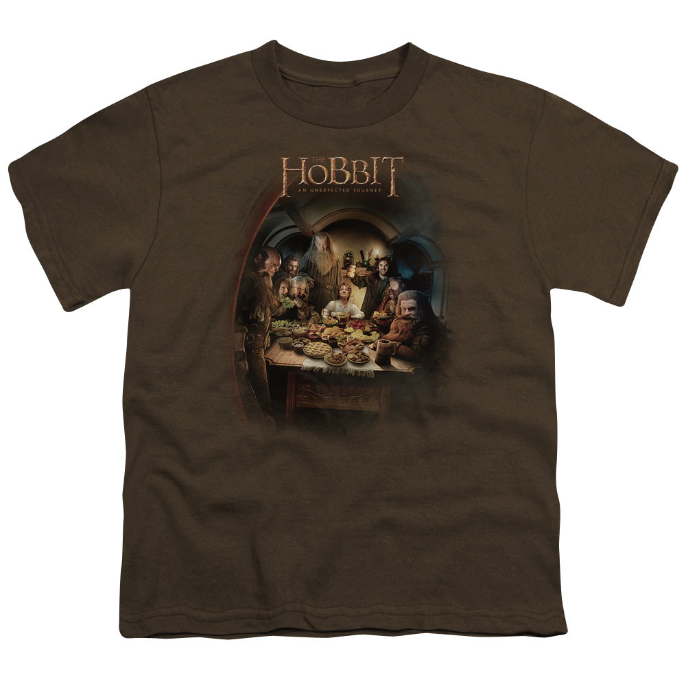 The Hobbit Feast Kids Youth T Shirt Coffee