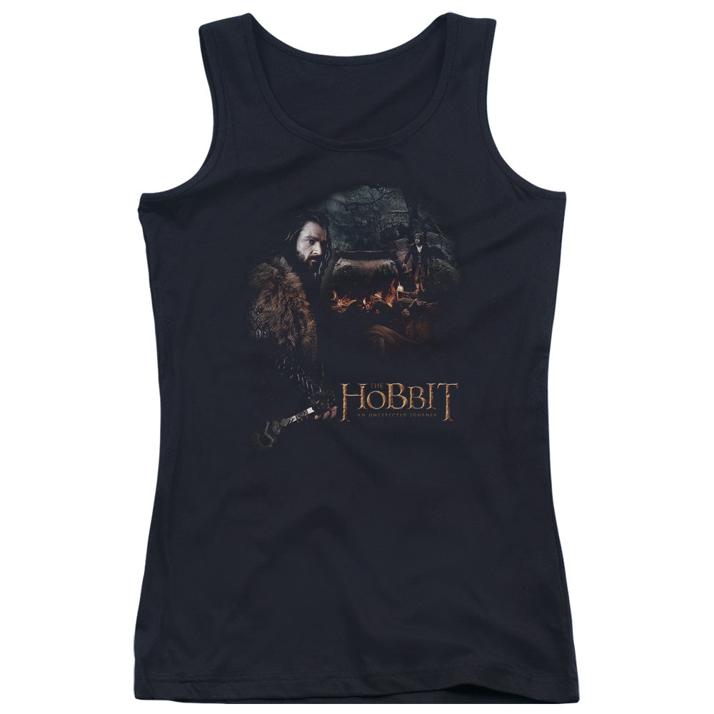 The Hobbit Cauldron Womens Tank Top Shirt Black