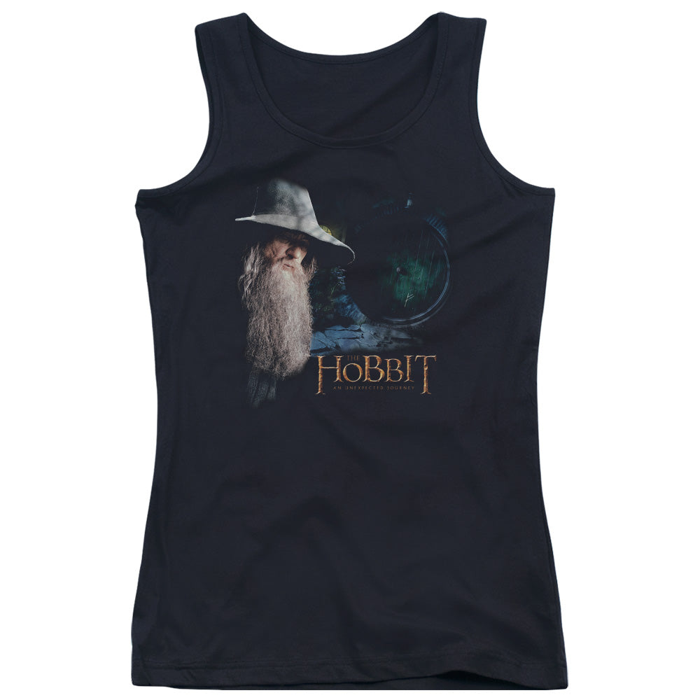 The Hobbit the Door Womens Tank Top Shirt Black