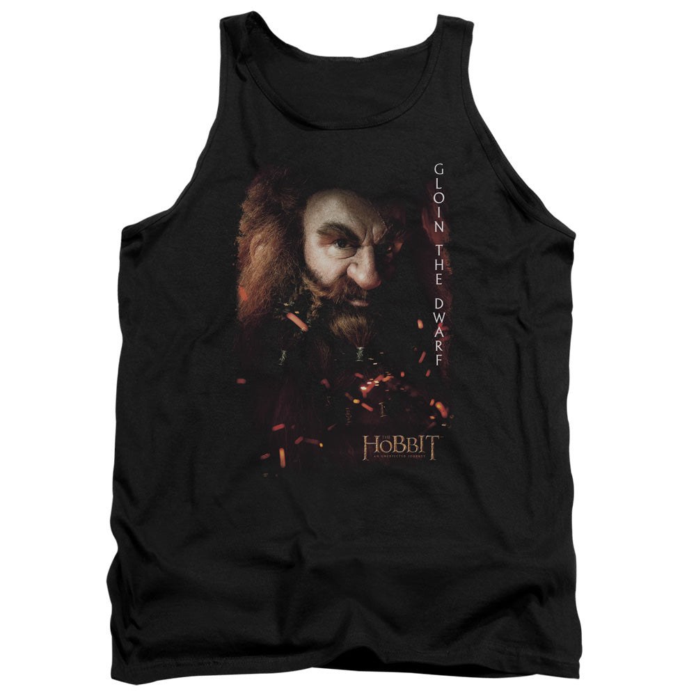 The Hobbit Gloin Poster Mens Tank Top Shirt Black