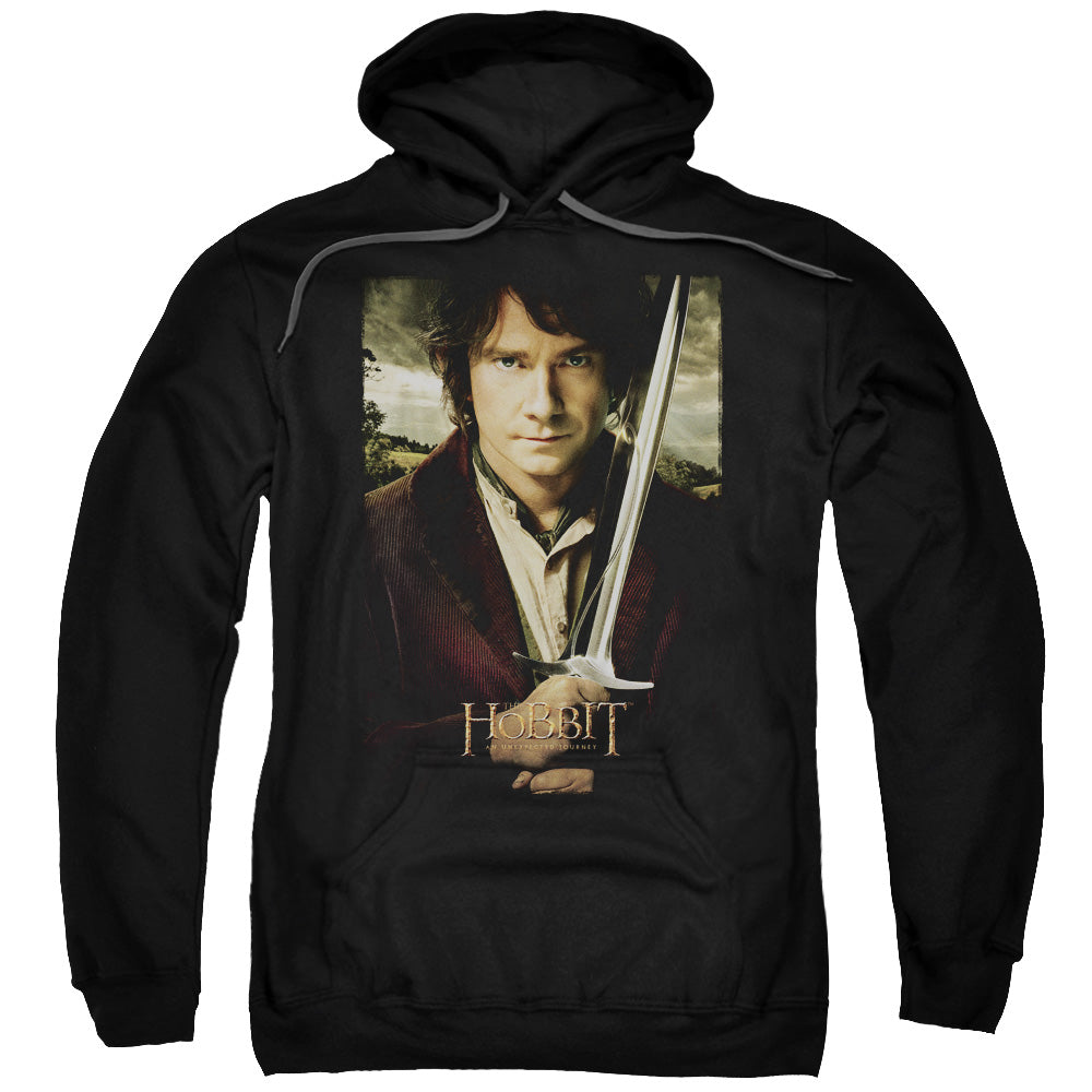 The Hobbit Baggins Poster Mens Hoodie Black