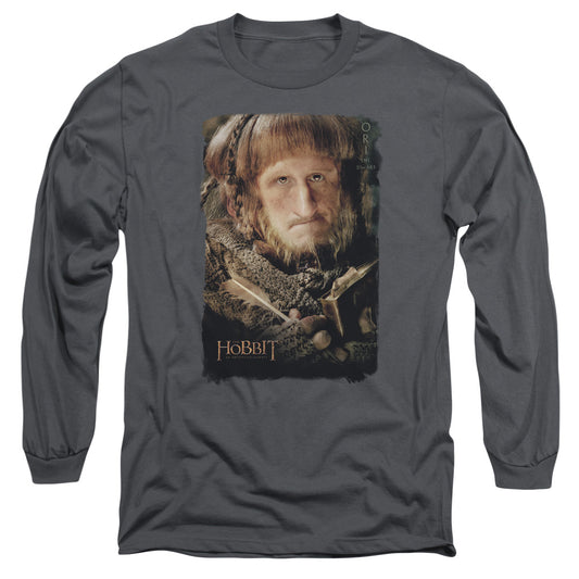 The Hobbit Ori Mens Long Sleeve Shirt Charcoal
