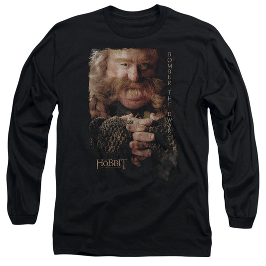 The Hobbit Bombur Mens Long Sleeve Shirt Black