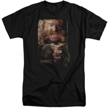 Load image into Gallery viewer, The Hobbit Bombur Mens Tall T Shirt Black