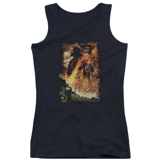 The Hobbit Golden Chamber Womens Tank Top Shirt Black