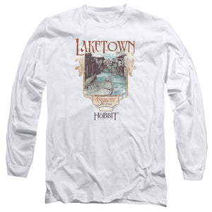 The Hobbit Laketown Mens Long Sleeve Shirt White