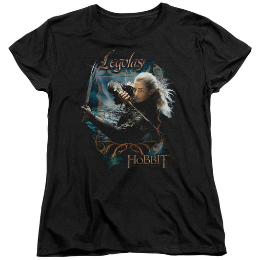 The Hobbit Knives Womens T Shirt Black