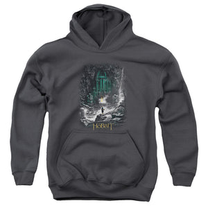 The Hobbit Second Thoughts Kids Youth Hoodie Charcoal