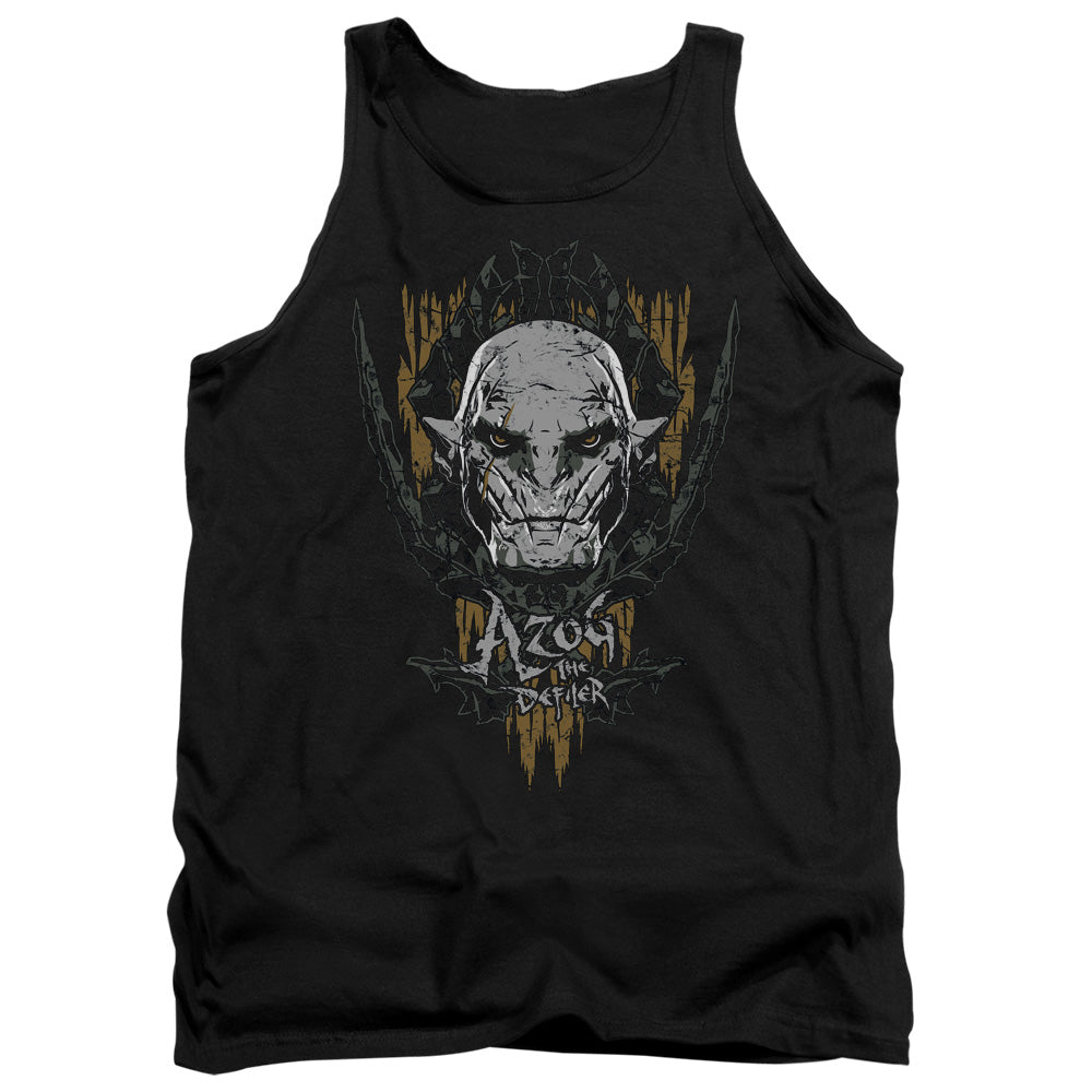 The Hobbit Azog Mens Tank Top Shirt Black