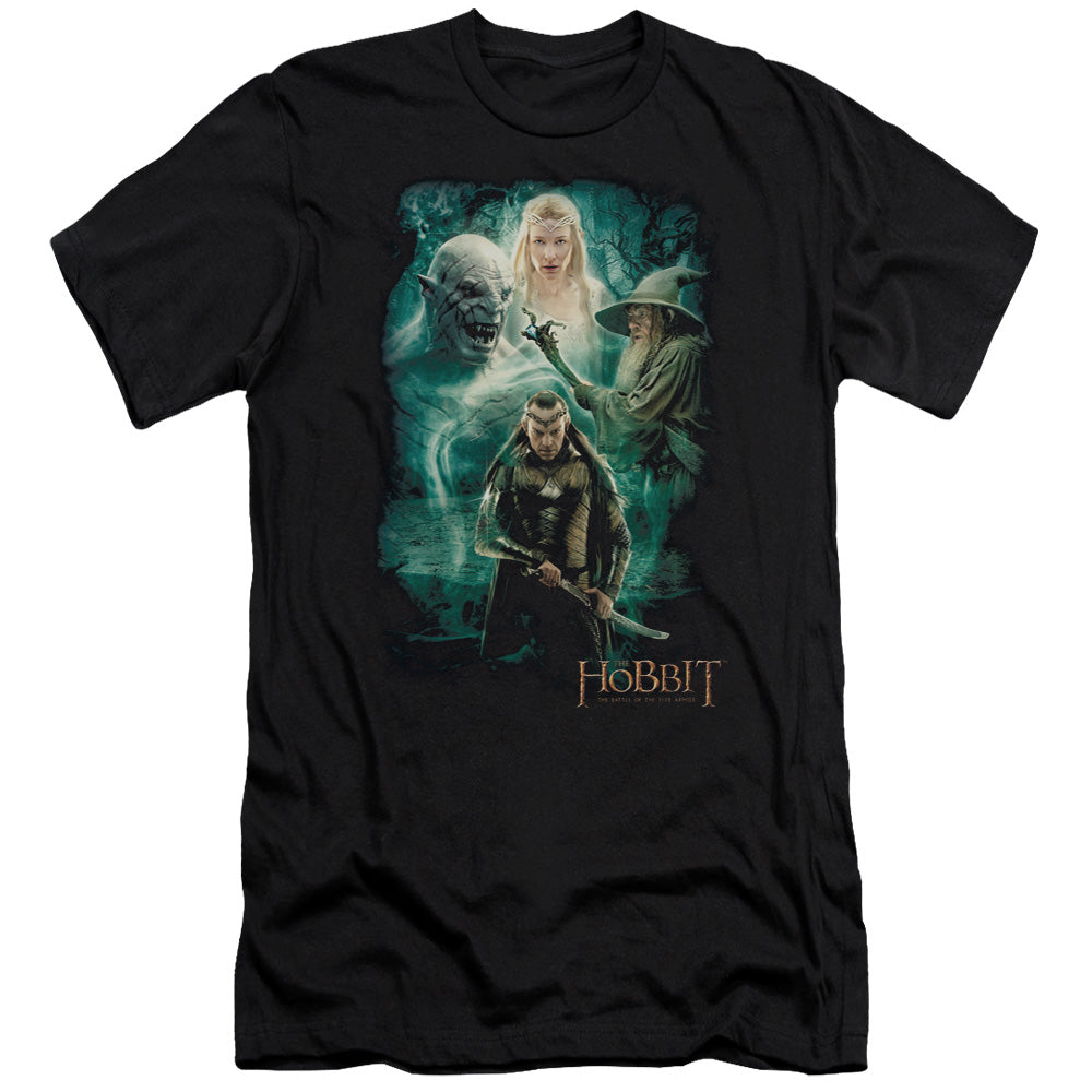 The Hobbit Elronds Crew Premium Bella Canvas Slim Fit Mens T Shirt Black