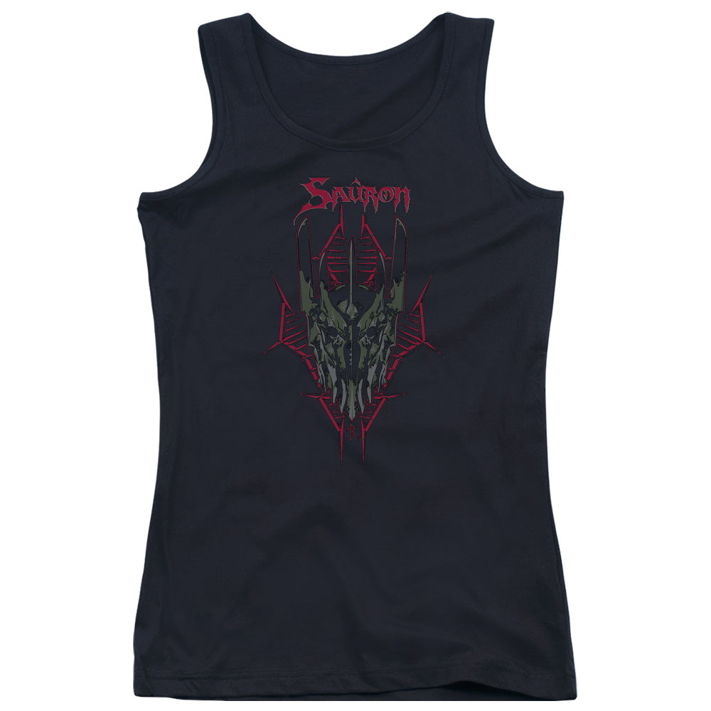 The Hobbit Evils Helm Womens Tank Top Shirt Black