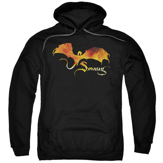 The Hobbit Aug on Fire Mens Hoodie Black