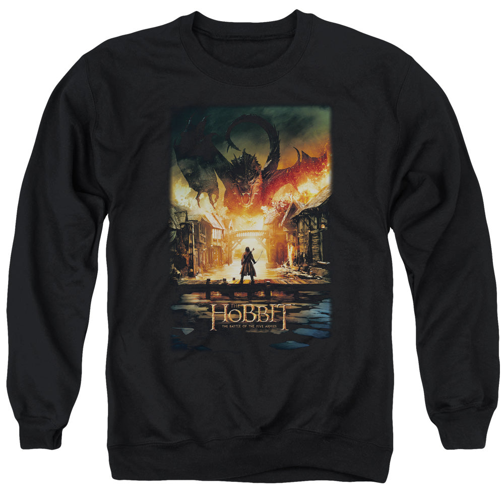 The Hobbit Aug Poster Mens Crewneck Sweatshirt Black