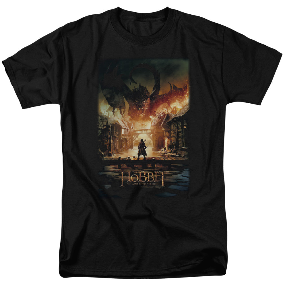 The Hobbit Aug Poster Mens T Shirt Black