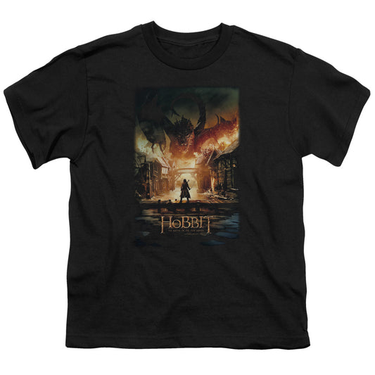 The Hobbit Aug Poster Kids Youth T Shirt Black