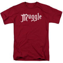 Load image into Gallery viewer, Harry Potter Muggle Mens T Shirt Cardinal