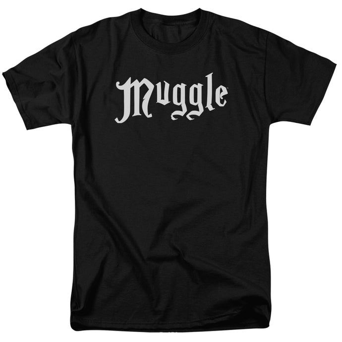 Harry Potter Muggle Mens T Shirt Black