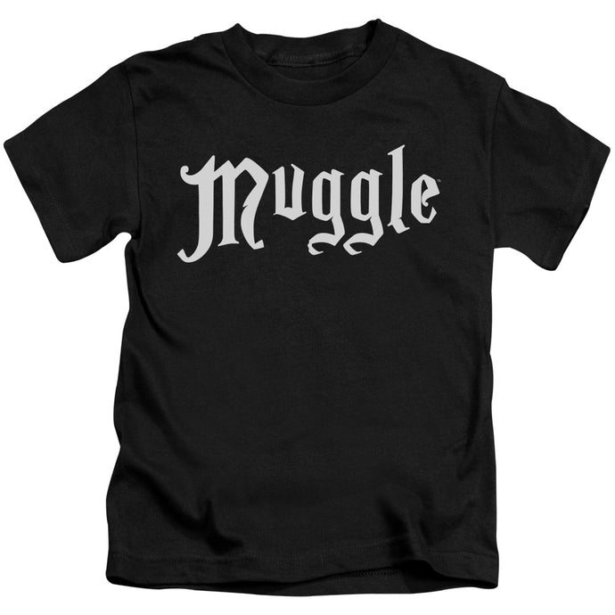 Harry Potter Muggle Juvenile Kids Youth T Shirt Black