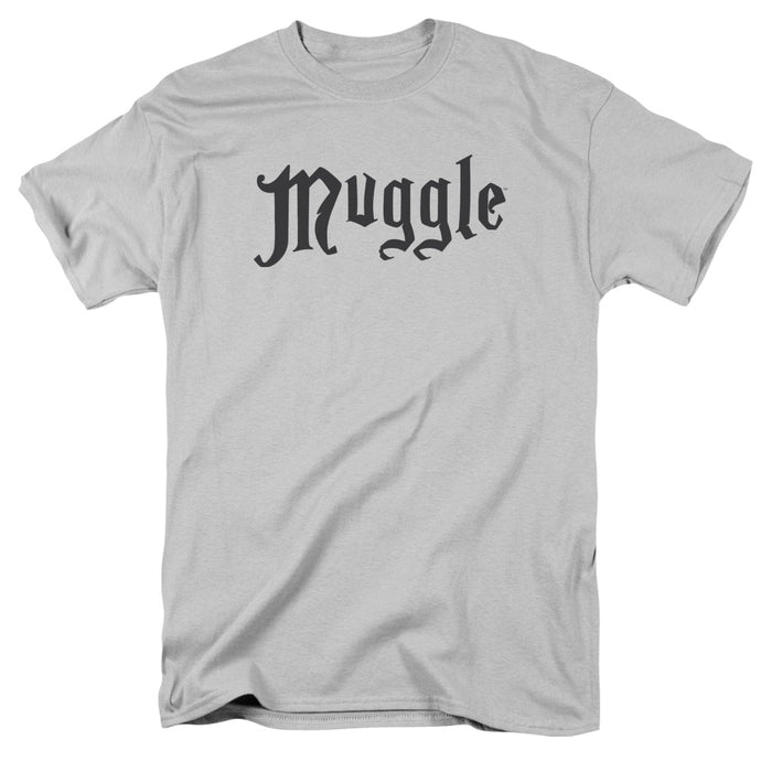 Harry Potter Muggle Mens T Shirt Silver