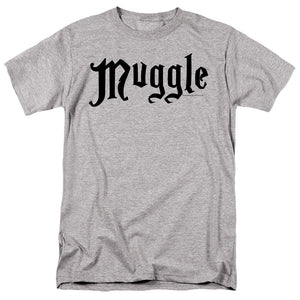 Harry Potter Muggle Mens T Shirt Athletic Heather