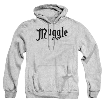 Harry Potter Muggle Mens Hoodie Athletic Heather Officially Licensed