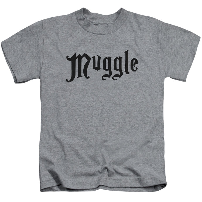 Harry Potter Muggle Juvenile Kids Youth T Shirt Athletic Heather