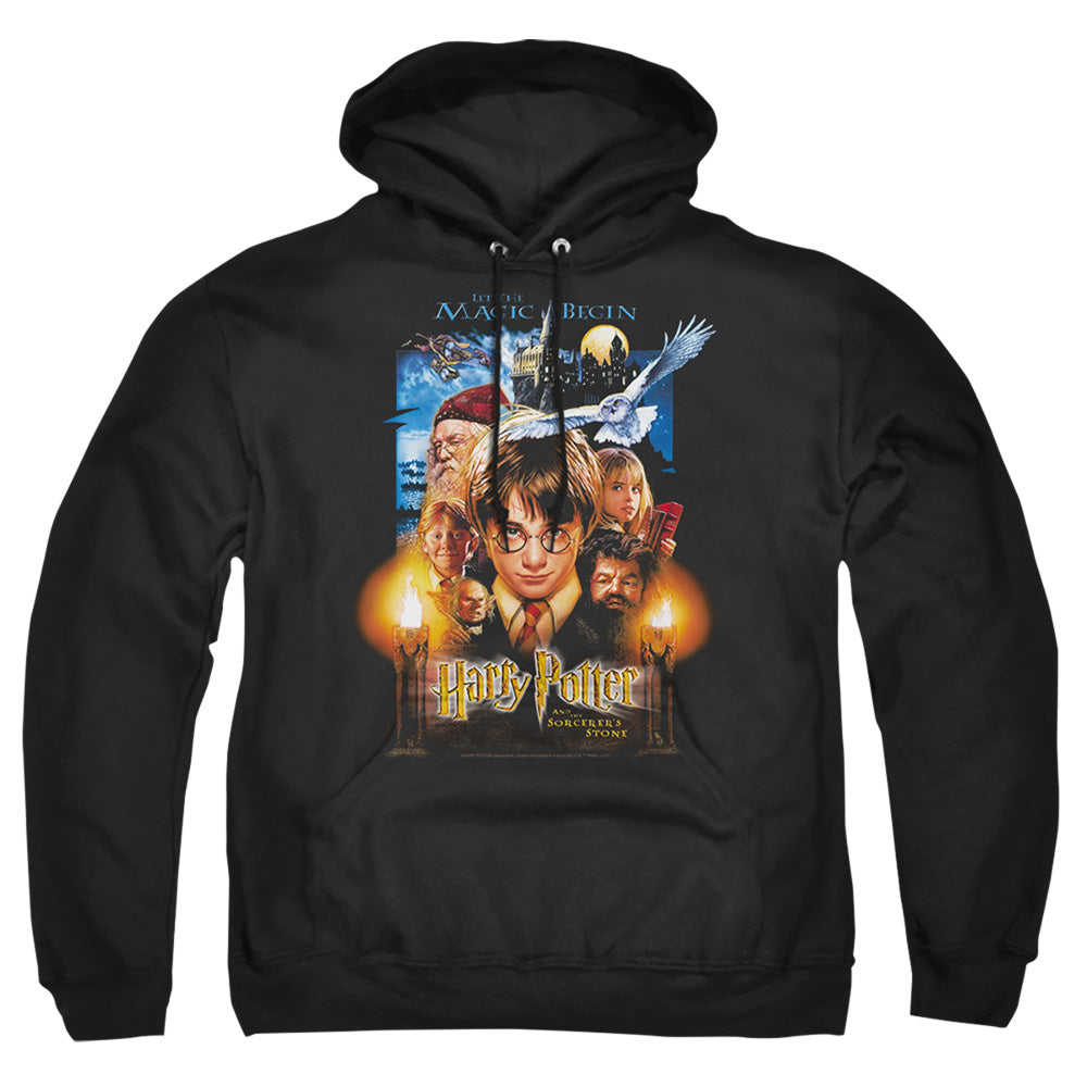 Harry Potter Movie Poster Mens Hoodie Black Officially Licensed