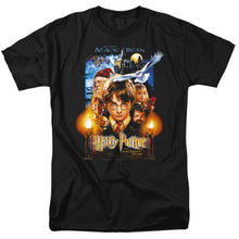 Load image into Gallery viewer, Harry Potter Movie Poster Mens T Shirt Black