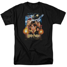 Load image into Gallery viewer, Harry Potter Movie Poster Mens T Shirt Black