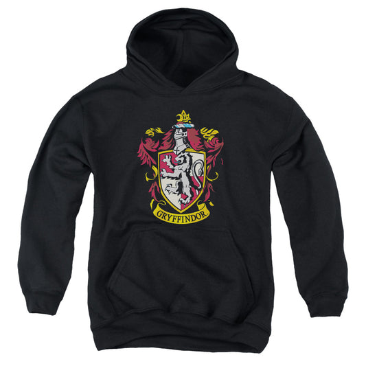 Harry Potter Gryffindor Crest Kids Youth Hoodie Black