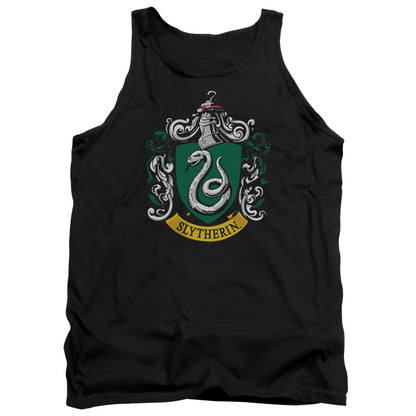 Harry Potter Slytherin Crest Mens Tank Top Shirt Black