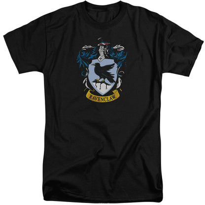 Harry Potter Ravenclaw Crest Mens Tall T Shirt Black