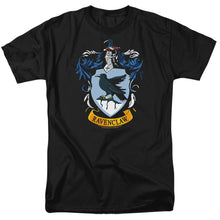Load image into Gallery viewer, Harry Potter Ravenclaw Crest Mens T Shirt Black