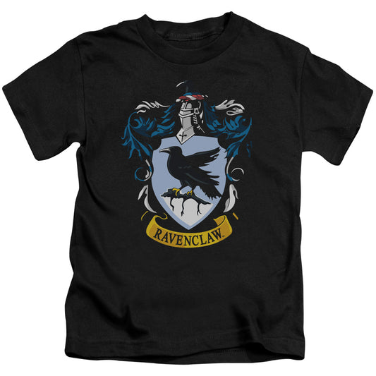 Harry Potter Ravenclaw Crest Juvenile Kids Youth T Shirt Black