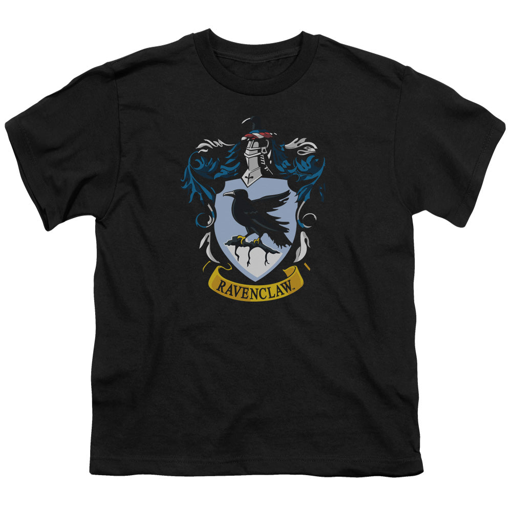 Harry Potter Ravenclaw Crest Kids Youth T Shirt Black